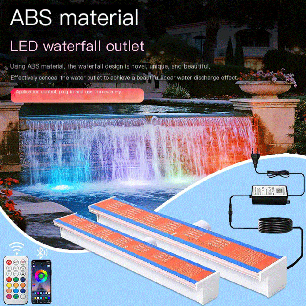 Xy Spa & Wellness George Town Photos - DC12V Underwater Waterfall Blade Spillway Acrylic