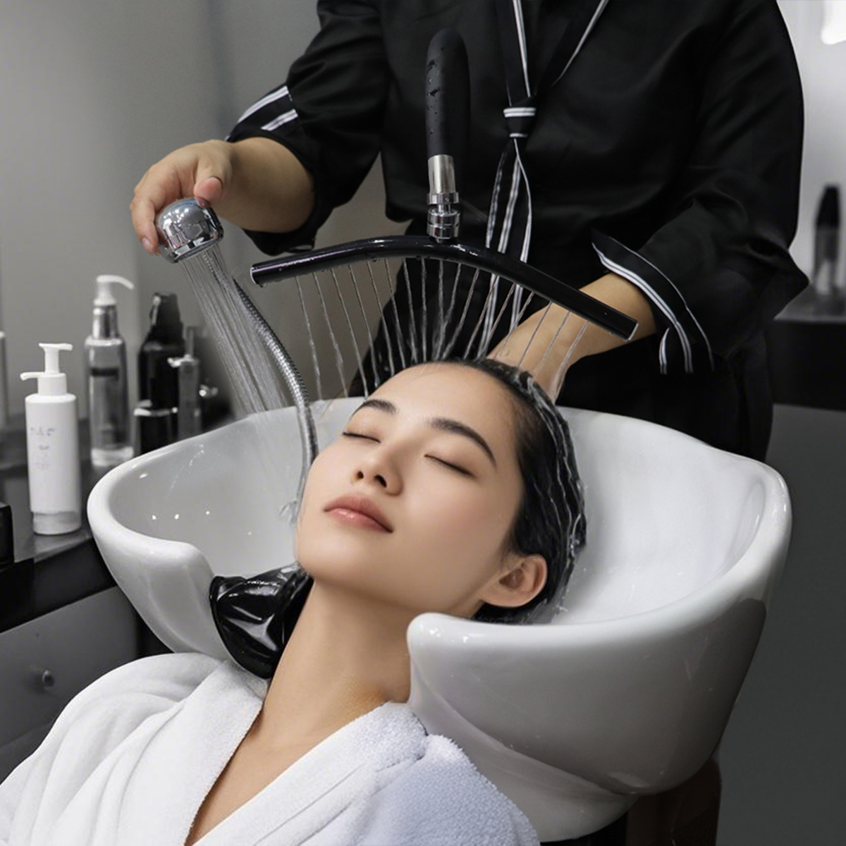 Spa & Wellness Hotel Paradiso - Adjustable Waterfall Faucet Set for Head