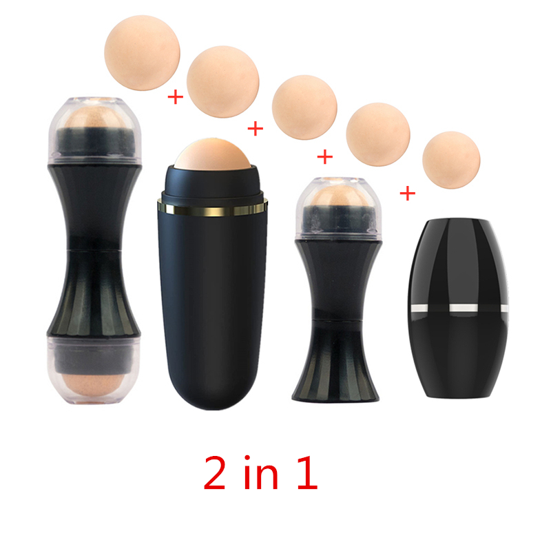 Jade Roller Stone - 2 in1 Oil Absorbing Roller Natural