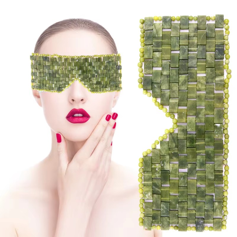 Jade Eye Mask Facial Massager  - đánh giá và giá Jade Roller Stone