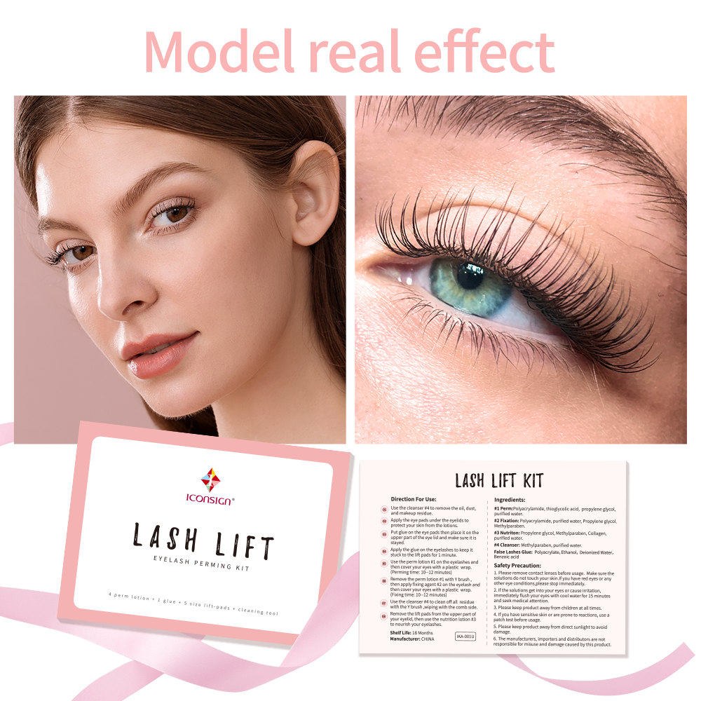 Dropshipping ICONSIGN Làn Mi N - đánh giá và giá Lash Lift Kit