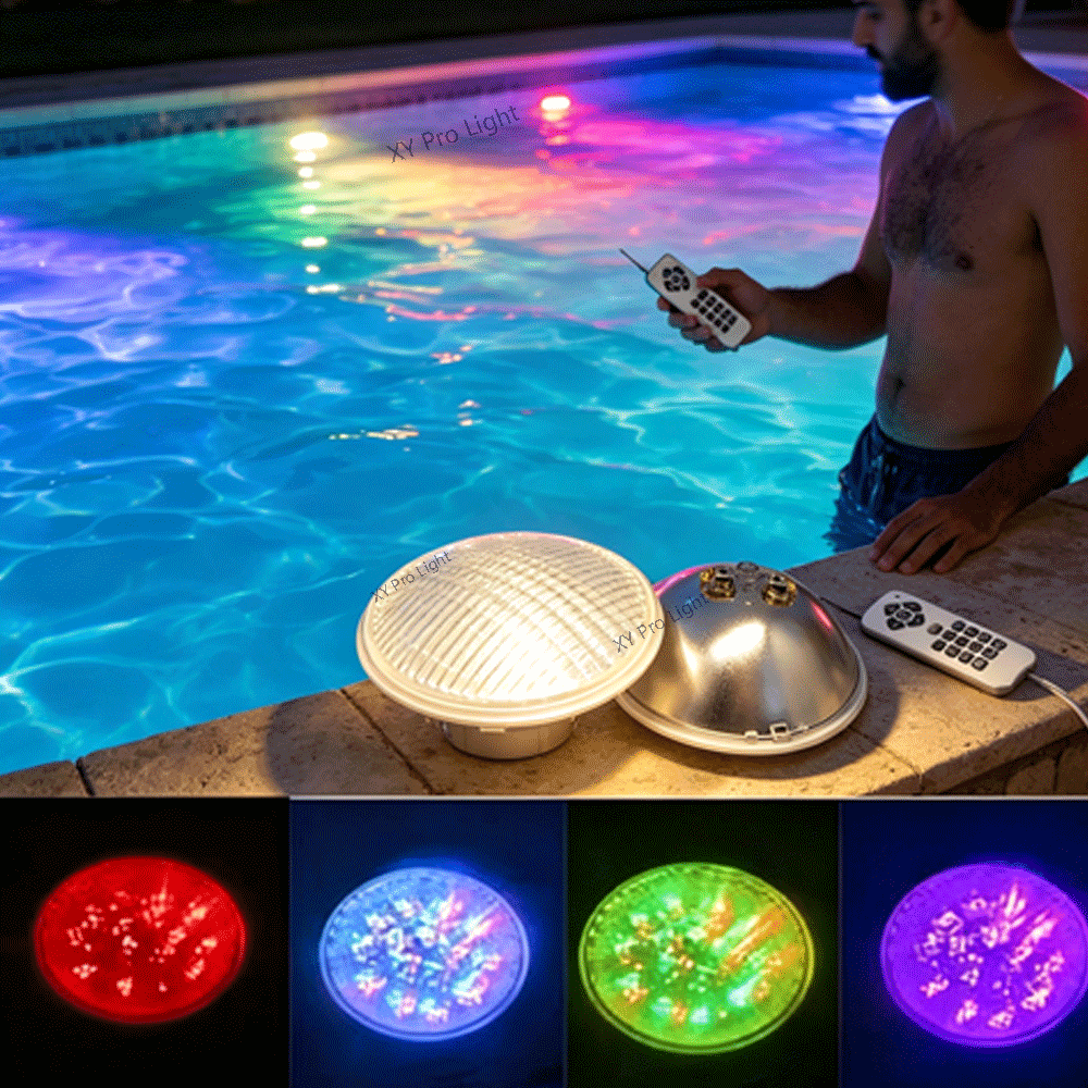 25W PAR56 RGB LED Swimming Poo - đánh giá và giá Xy Spa & Wellness George Town Photos