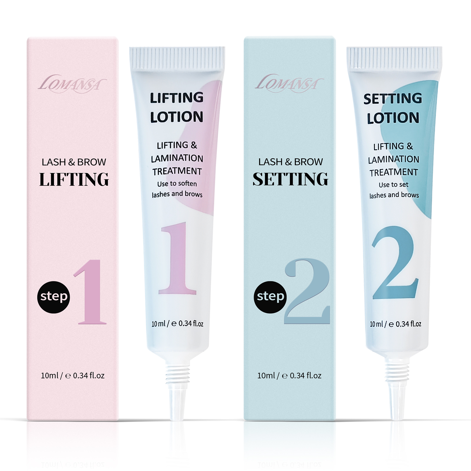 LOMANSA 10ml Fix Perming Tube  - đánh giá và giá Lash Lift Kit