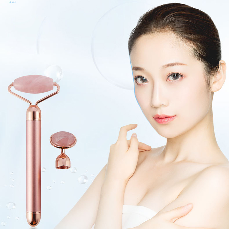 Rose Quartz Roller Electric Ma - đánh giá và giá Jade Roller Stone