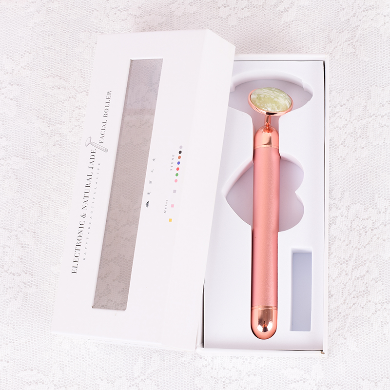 Natural Stone Rose Gold Electr - đánh giá và giá Jade Roller Stone
