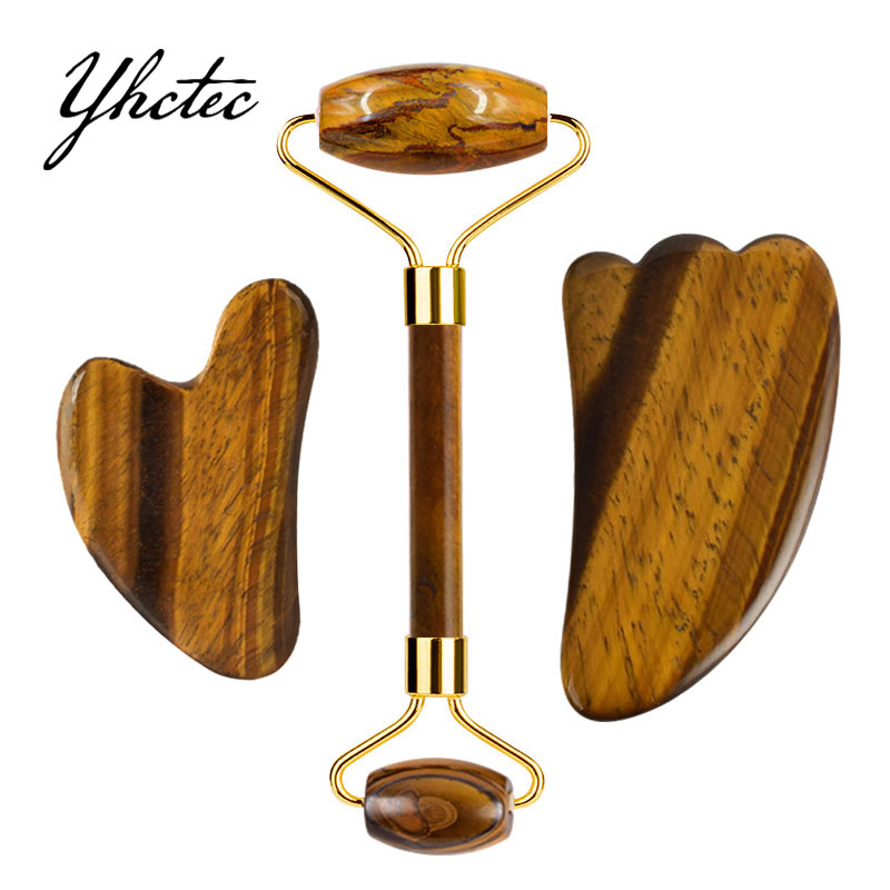 Natural Tiger Eye Stone Gouach - đánh giá và giá Jade Roller Stone
