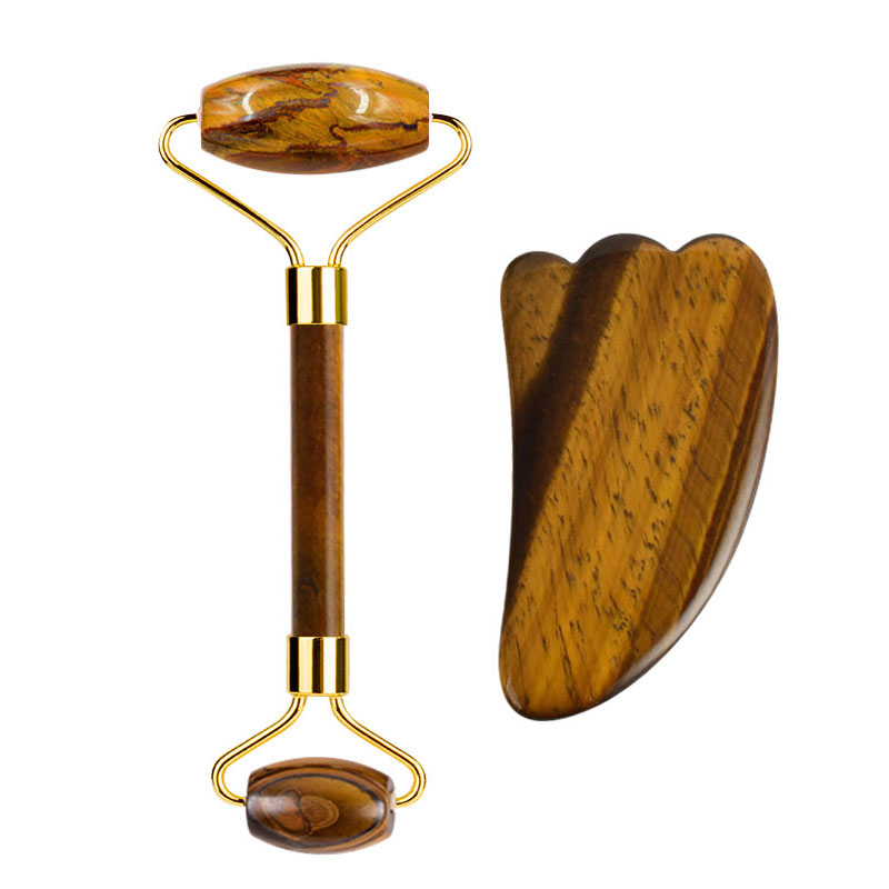 Natural Tiger Eye Stone Gouach - đánh giá và giá Jade Roller Stone