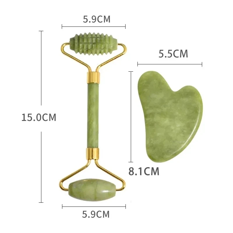 Natural Xiuyan Jade Facial Mas - đánh giá và giá Jade Roller Stone