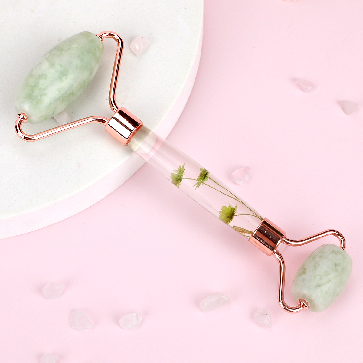 Natural Jade Roller Massager f - đánh giá và giá Jade Roller Stone